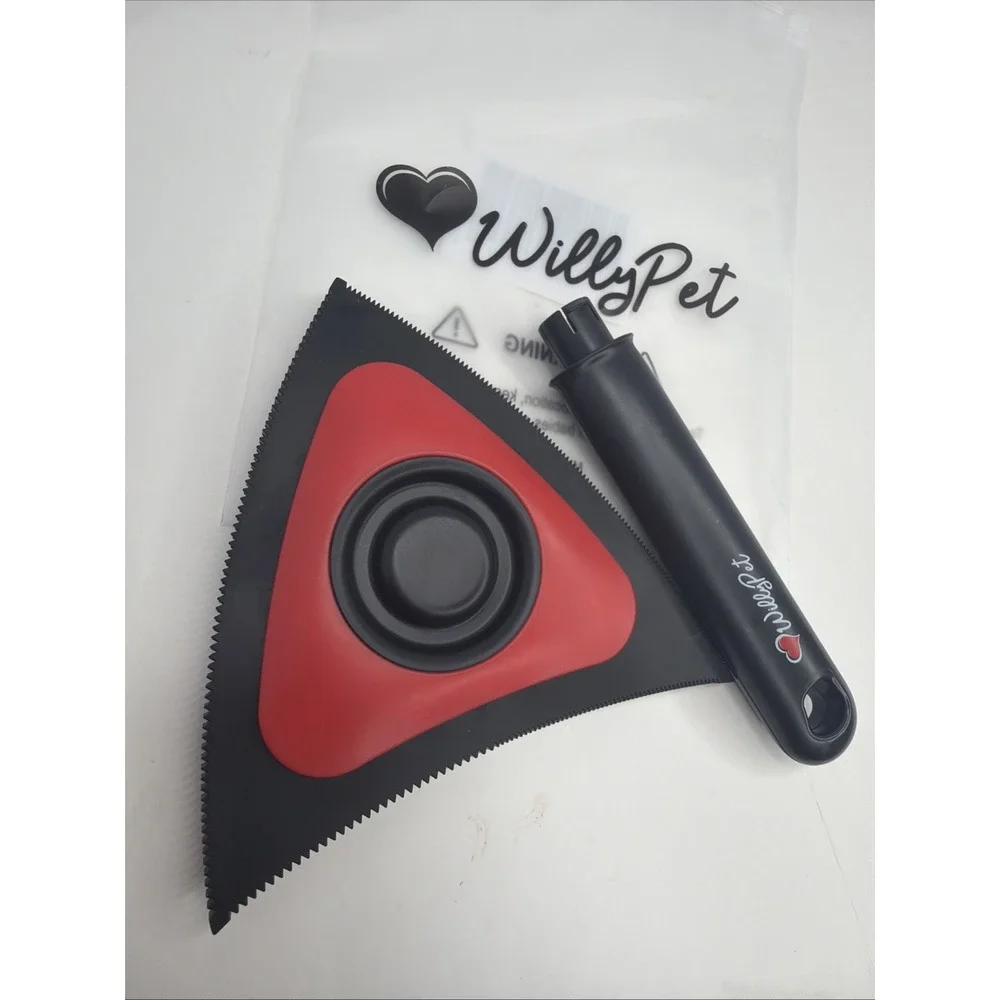 Willy Pet Triangle Pet Hair Remover with 3 Cleaning Modes NWT